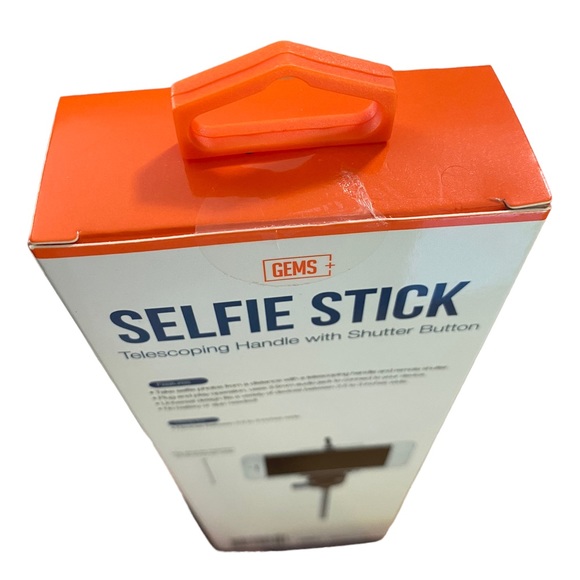 NIB GEMS Selfie Stick with Pink Handle - Picture 5 of 5